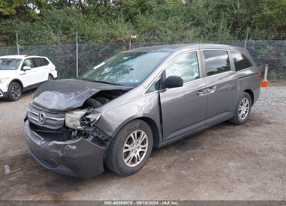 2013 HONDA ODYSSEY EX VIN: 5FNRL5H46DB051612