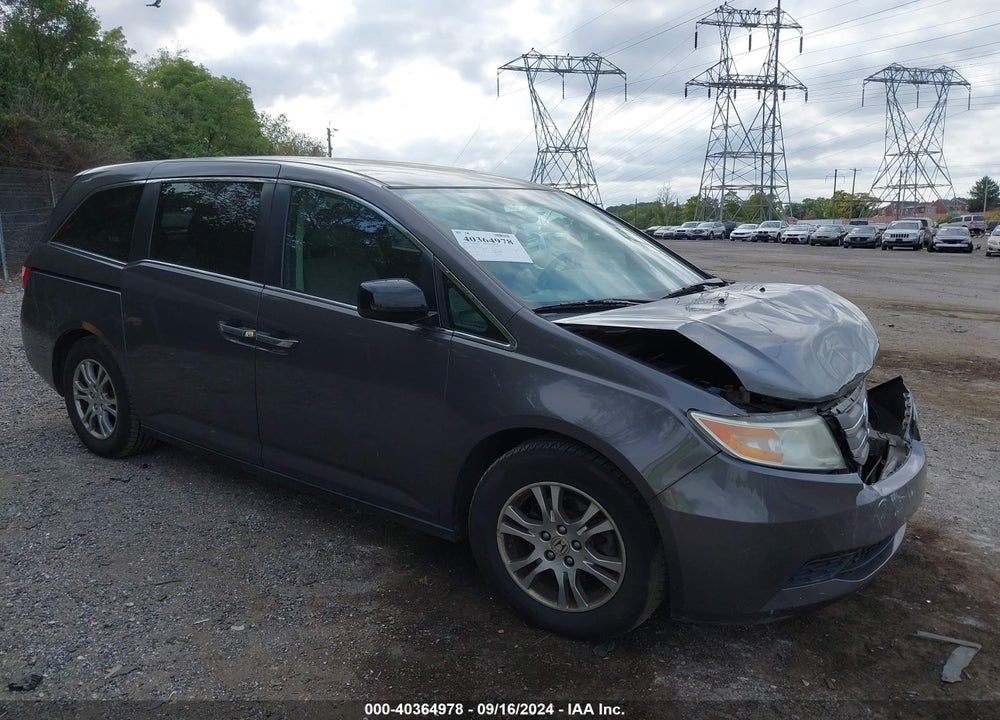 2013 HONDA ODYSSEY EX VIN: 5FNRL5H46DB051612