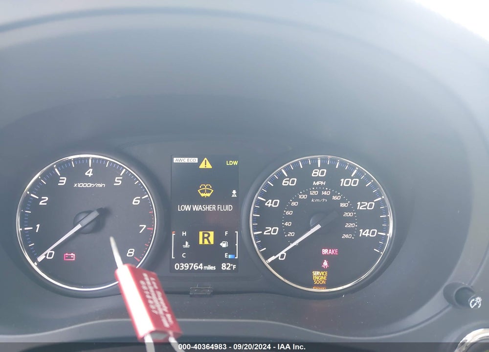 2020 MITSUBISHI OUTLANDER SE 2.4 S-AWC VIN: JA4AZ3A31LZ042191