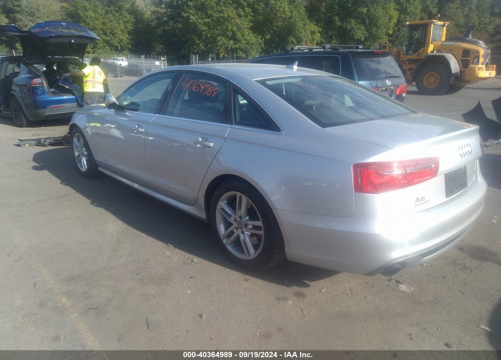 2012 AUDI A6 3.0 PREMIUM VIN: WAUHGAFC2CN059691