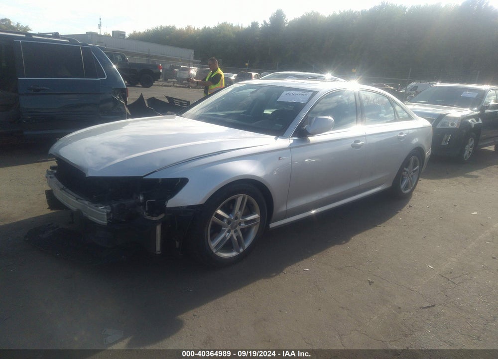 2012 AUDI A6 3.0 PREMIUM VIN: WAUHGAFC2CN059691