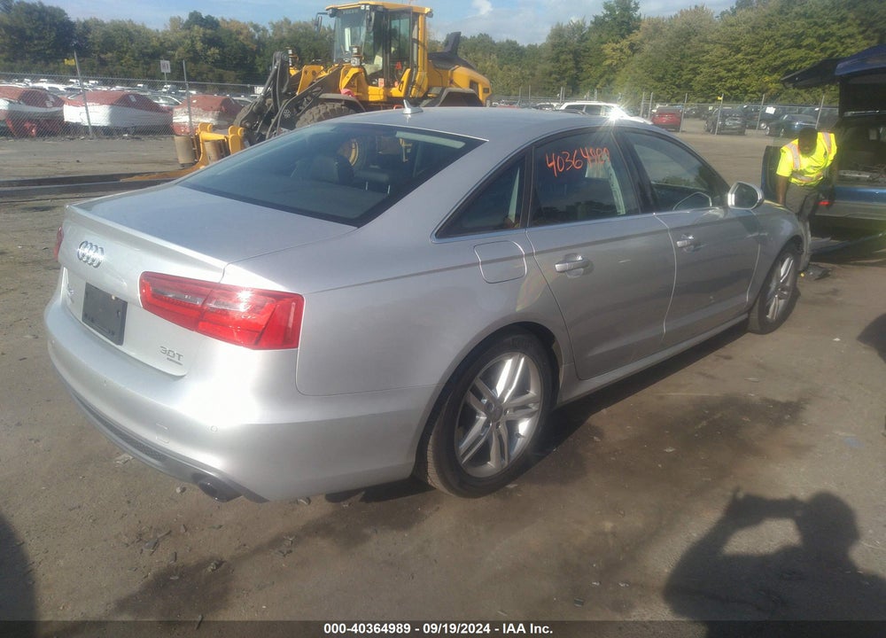 2012 AUDI A6 3.0 PREMIUM VIN: WAUHGAFC2CN059691