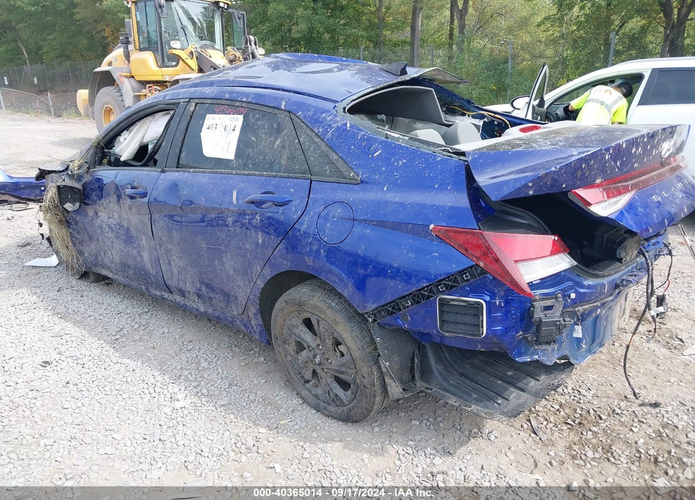 2022 HYUNDAI ELANTRA SEL VIN: KMHLM4AG7NU244793