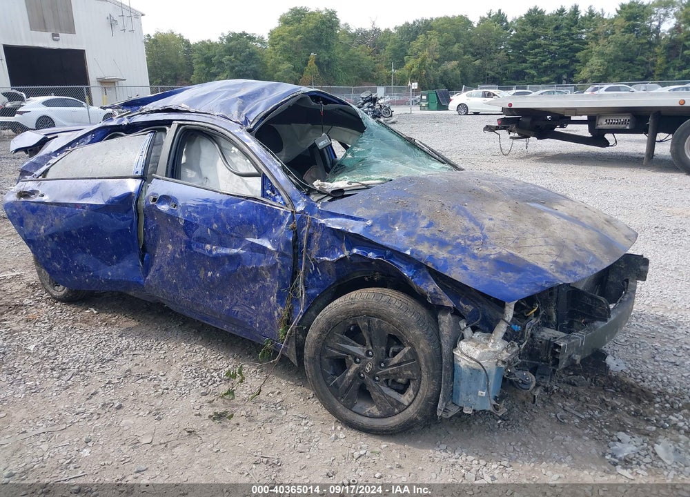 2022 HYUNDAI ELANTRA SEL VIN: KMHLM4AG7NU244793