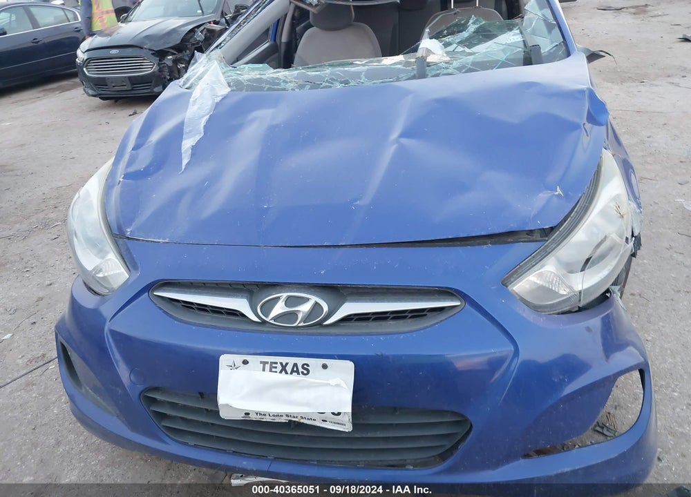 2013 HYUNDAI ACCENT GLS VIN: KMHCT4AE7DU525427