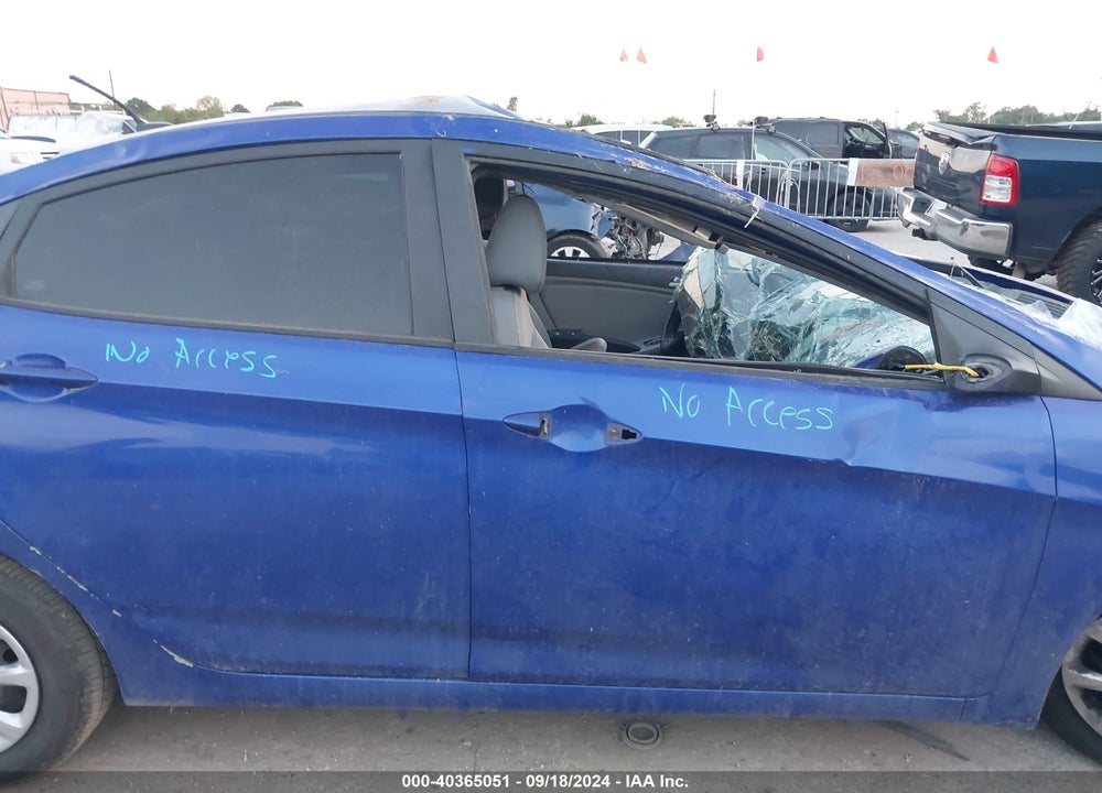 2013 HYUNDAI ACCENT GLS VIN: KMHCT4AE7DU525427
