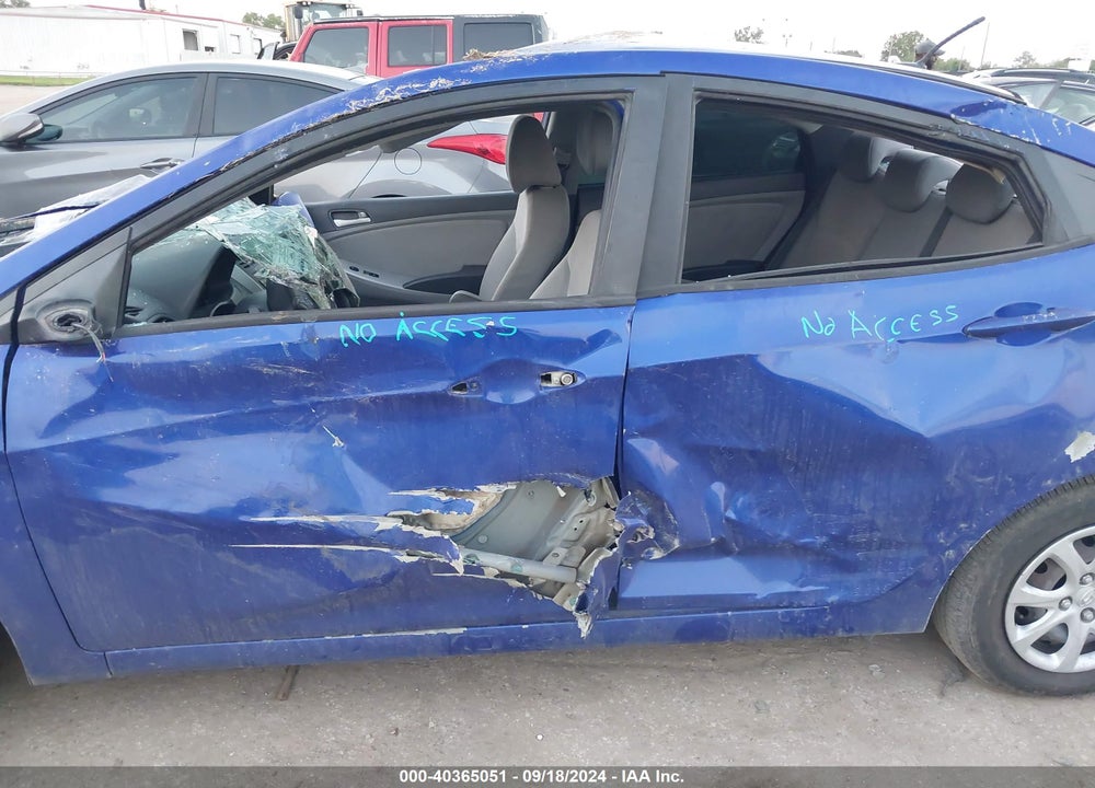 2013 HYUNDAI ACCENT GLS VIN: KMHCT4AE7DU525427