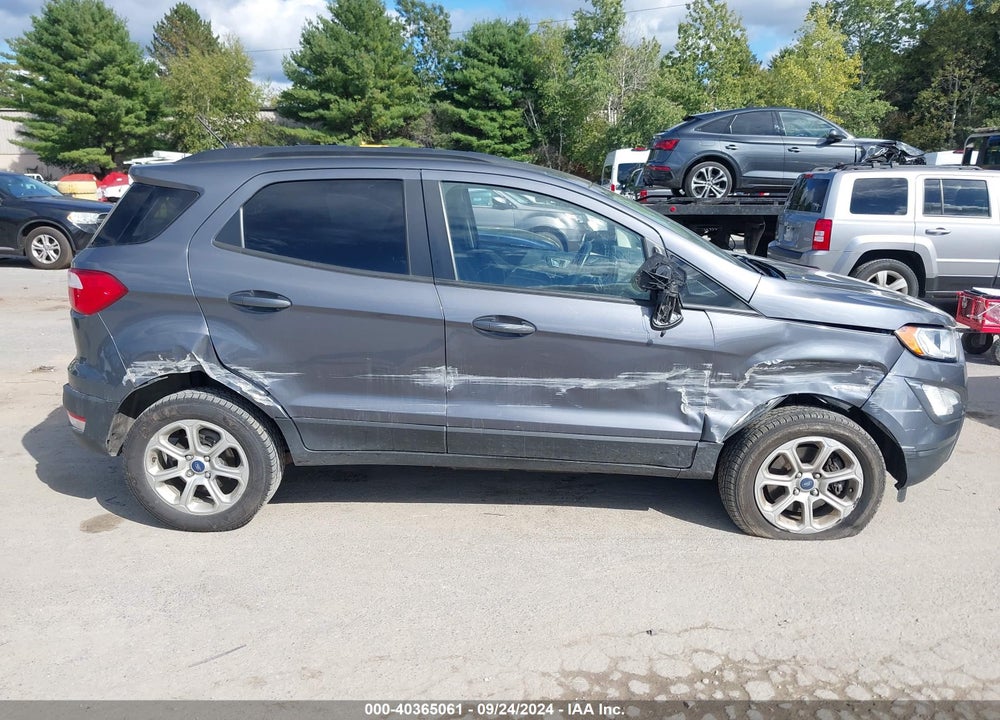 2019 FORD ECOSPORT SE VIN: MAJ6S3GL3KC298136