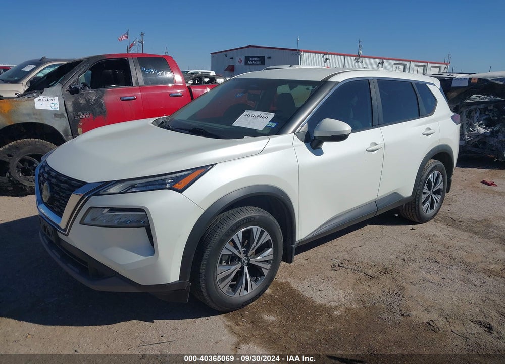 2022 NISSAN ROGUE SV FWD VIN: 5N1BT3BA5NC673987