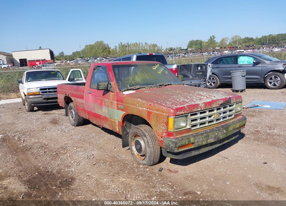 1989 CHEVROLET S TRUCK VIN: 1GCBS14EXK2196826