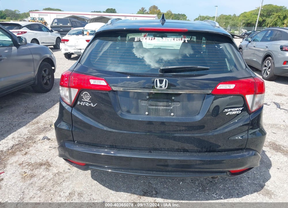 2019 HONDA HR-V SPORT VIN: 3CZRU6H10KG734626