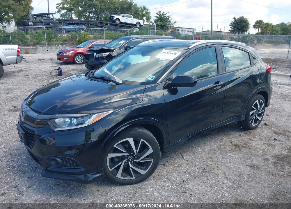 2019 HONDA HR-V SPORT VIN: 3CZRU6H10KG734626
