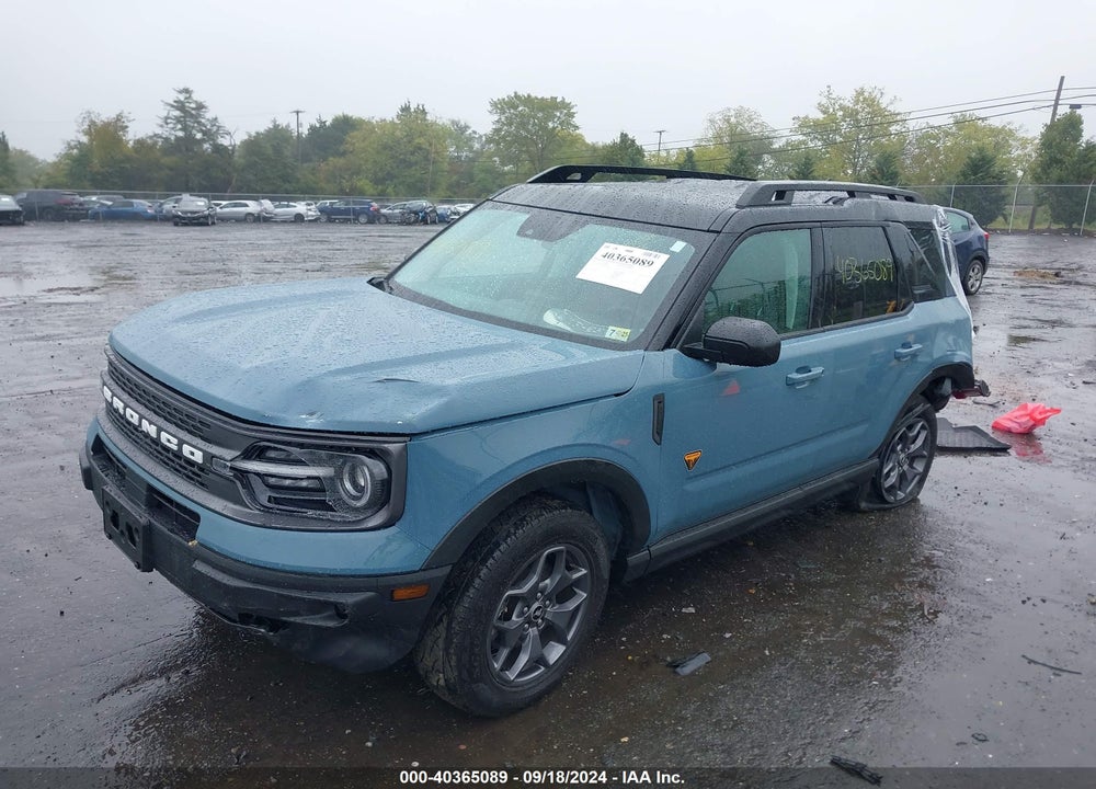 2022 FORD BRONCO SPORT BADLANDS VIN: 3FMCR9D98NRD82166