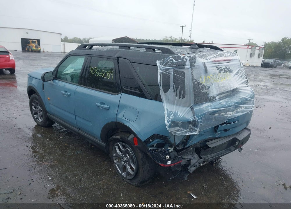2022 FORD BRONCO SPORT BADLANDS VIN: 3FMCR9D98NRD82166