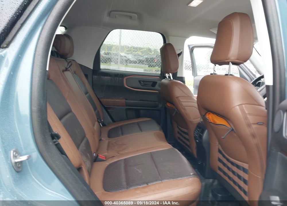 2022 FORD BRONCO SPORT BADLANDS VIN: 3FMCR9D98NRD82166