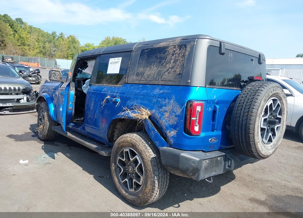 2023 FORD BRONCO OUTER BANKS VIN: 1FMEE5DP4PLB17953
