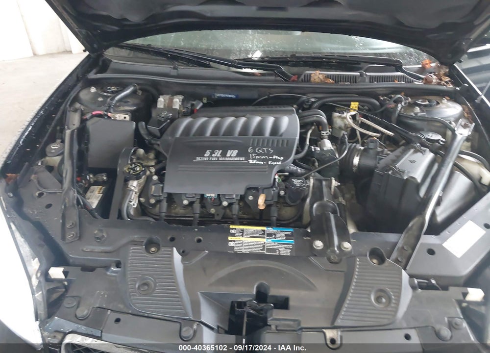 2008 CHEVROLET IMPALA  SS VIN: 2G1WD58C481359063