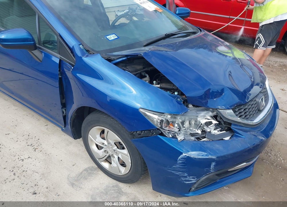 2014 HONDA CIVIC LX VIN: 19XFB2F53EE007123