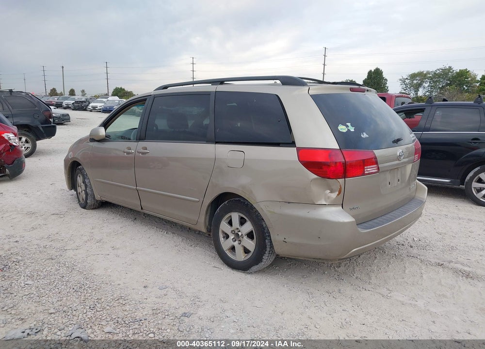 2004 TOYOTA SIENNA XLE VIN: 5TDZA22C94S172537