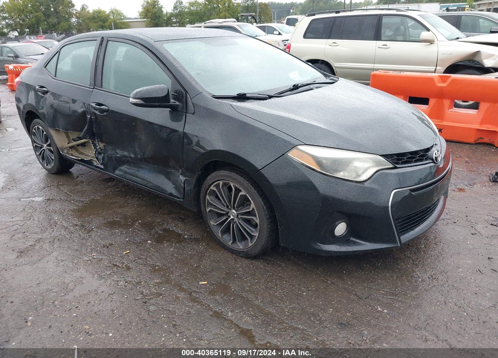 2014 TOYOTA COROLLA S PLUS VIN: 2T1BURHEXEC112061