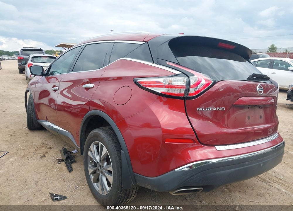 2017 NISSAN MURANO SL VIN: 5N1AZ2MG2HN171971