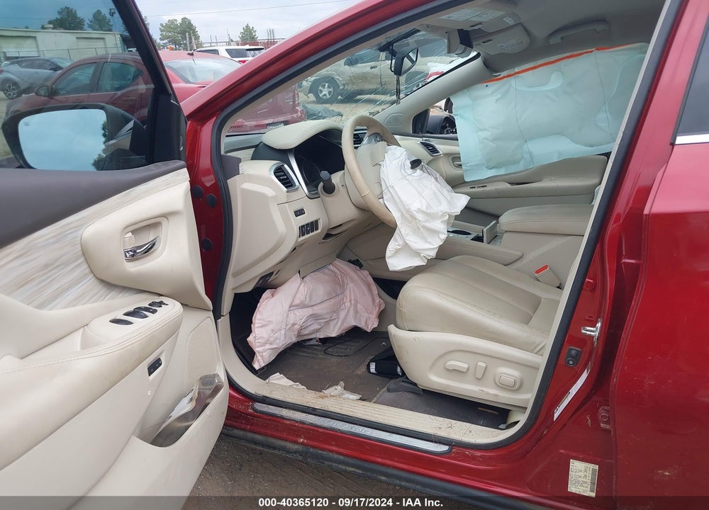 2017 NISSAN MURANO SL VIN: 5N1AZ2MG2HN171971