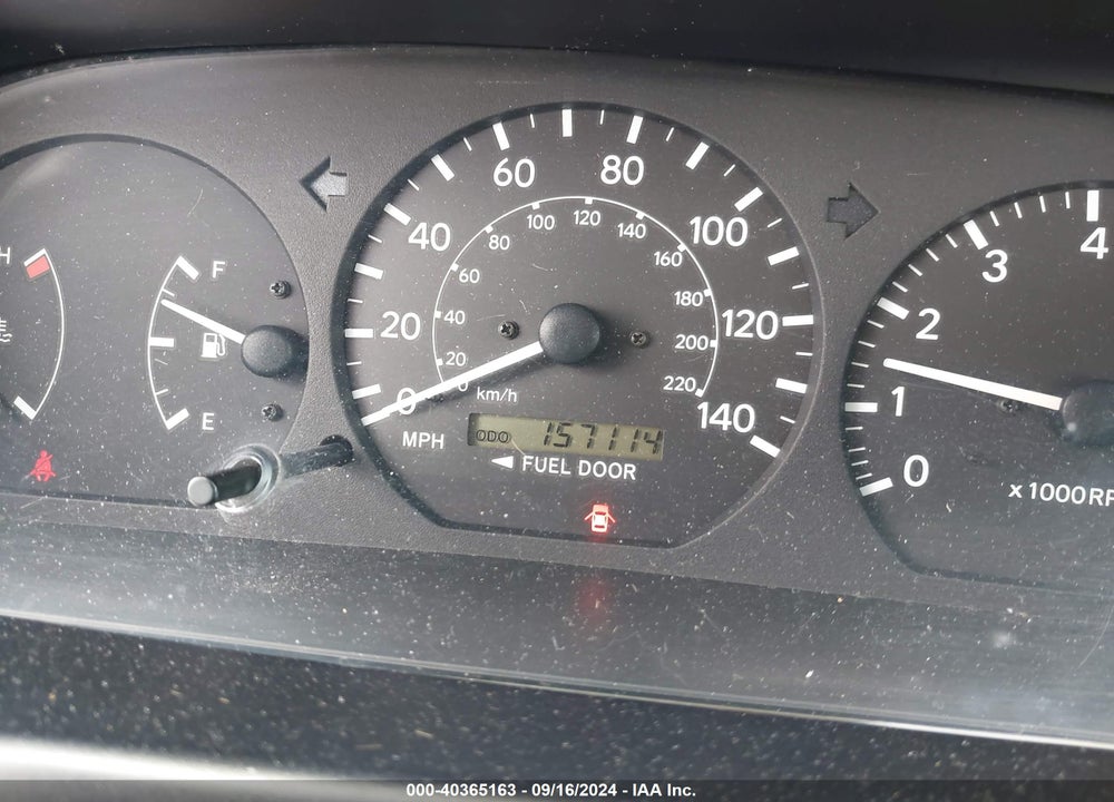 2001 TOYOTA CAMRY VIN: 4T1BG22K71U844783