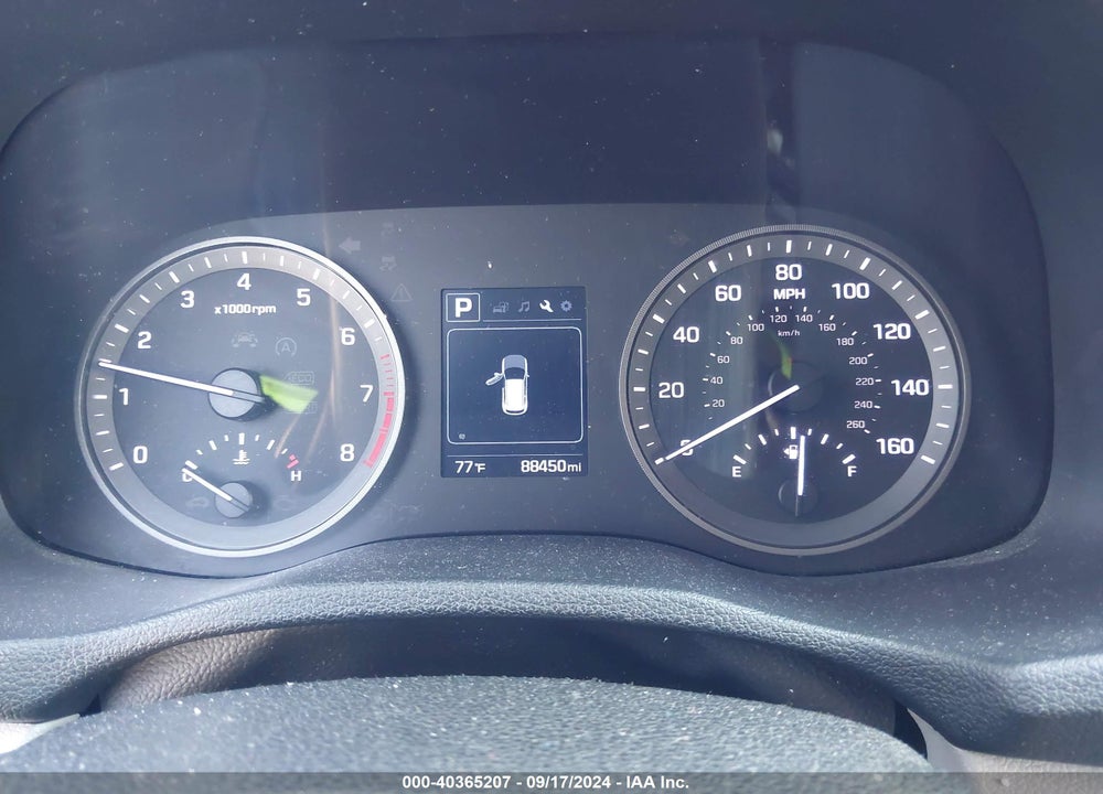 2017 HYUNDAI TUCSON SE VIN: KM8J23A49HU553926
