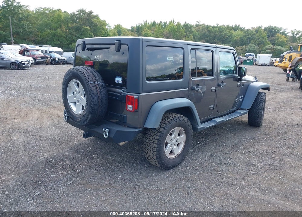 2016 JEEP WRANGLER UNLIMITED SPORT VIN: 1C4BJWDG3GL234125