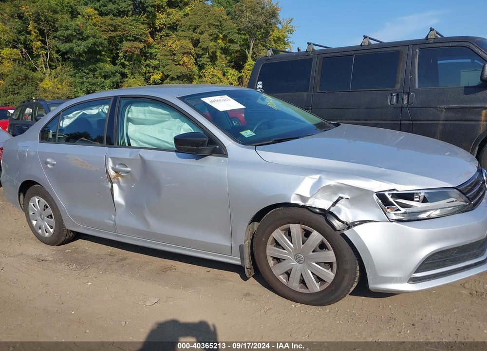 2015 VOLKSWAGEN JETTA 2.0L S VIN: 3VW2K7AJ2FM316442