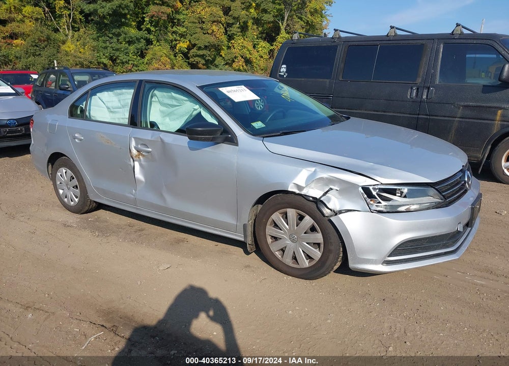 2015 VOLKSWAGEN JETTA 2.0L S VIN: 3VW2K7AJ2FM316442