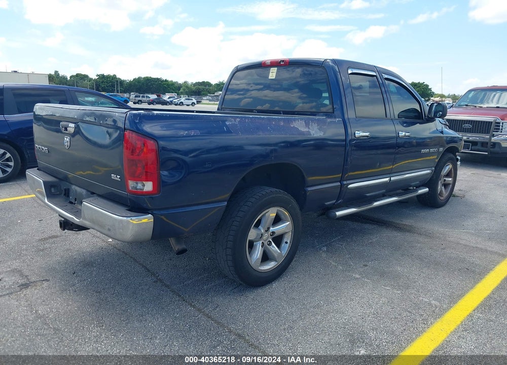 2004 DODGE RAM 1500 SLT/LARAMIE VIN: 1D7HA18D44J194969