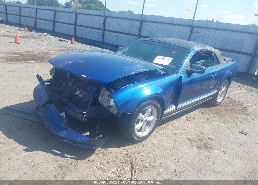 2007 FORD MUSTANG V6 DELUXE/V6 PREMIUM VIN: 1ZVFT84N075355430