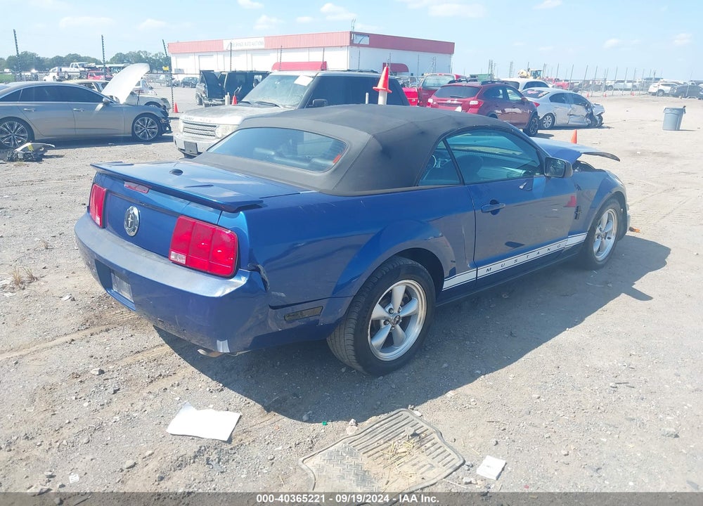 2007 FORD MUSTANG V6 DELUXE/V6 PREMIUM VIN: 1ZVFT84N075355430