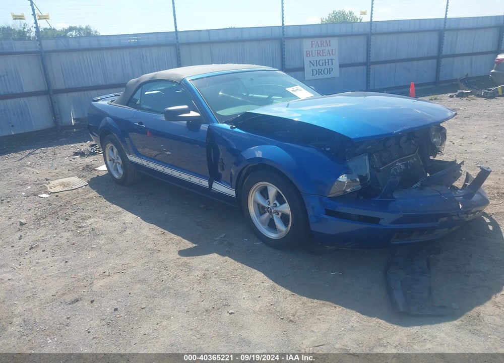 2007 FORD MUSTANG V6 DELUXE/V6 PREMIUM VIN: 1ZVFT84N075355430