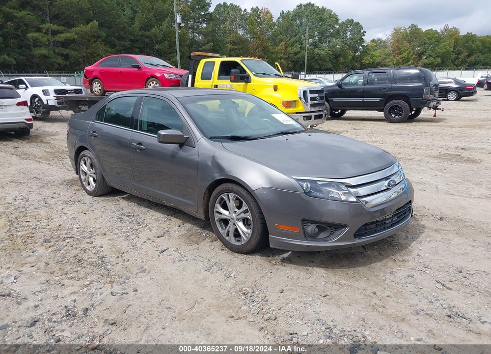 2012 FORD FUSION SE VIN: 3FAHP0HAXCR190881