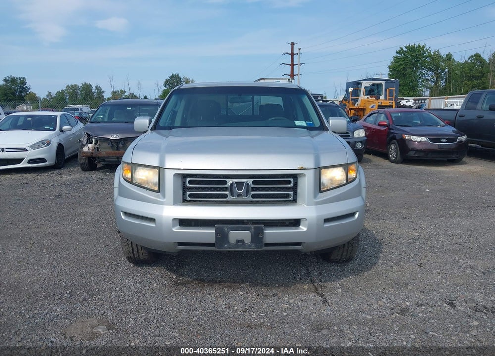 2007 HONDA RIDGELINE RTS VIN: 2HJYK16477H532117