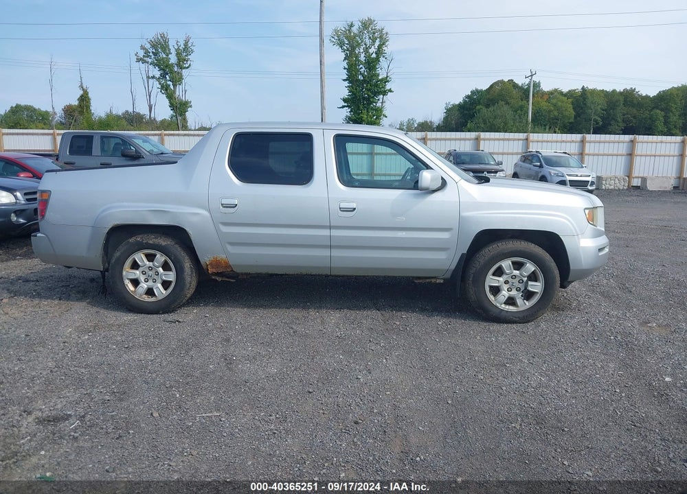 2007 HONDA RIDGELINE RTS VIN: 2HJYK16477H532117