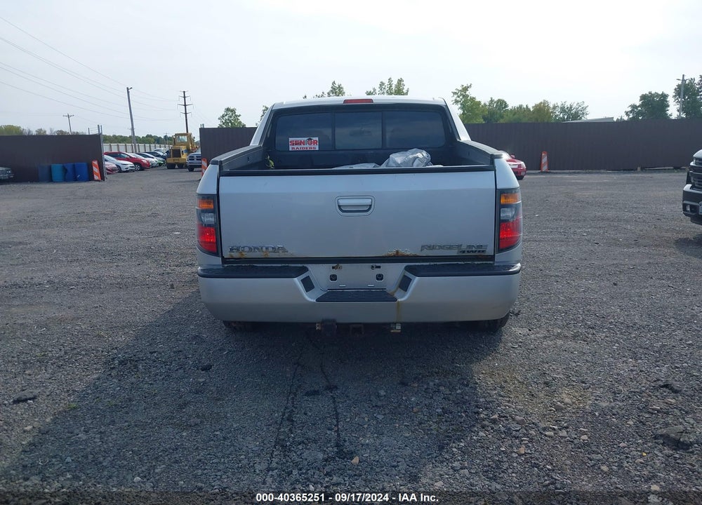 2007 HONDA RIDGELINE RTS VIN: 2HJYK16477H532117