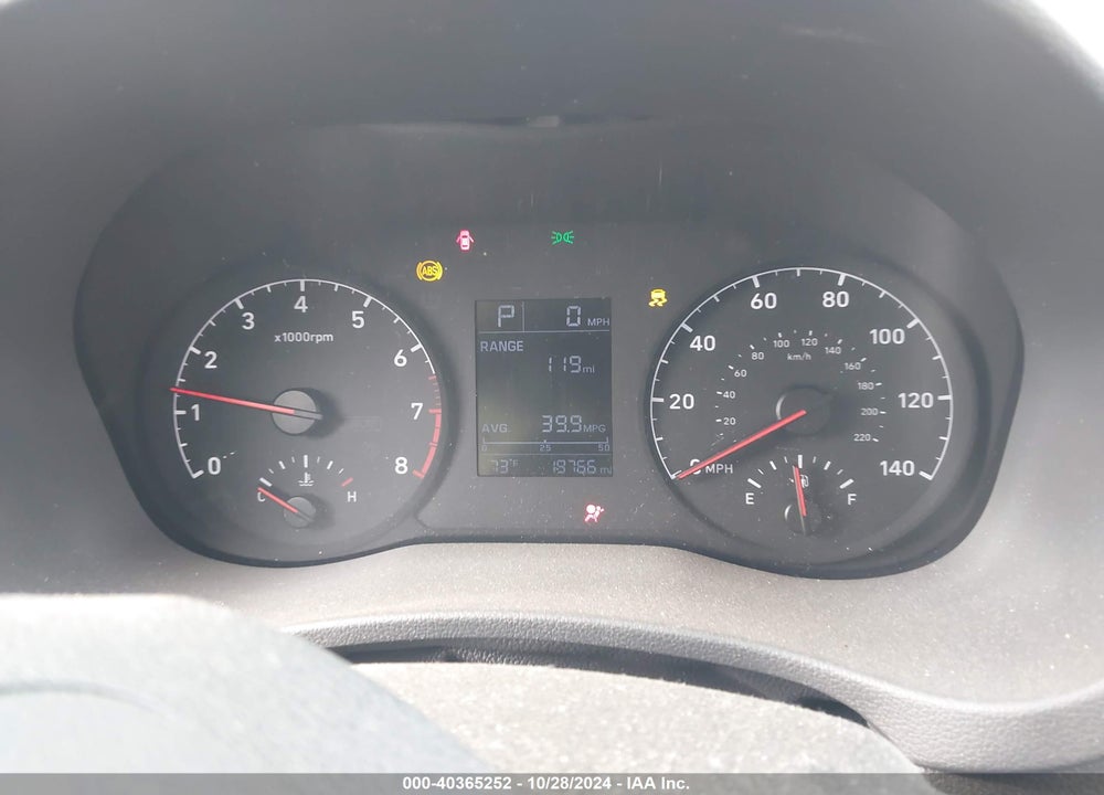 2022 HYUNDAI ACCENT SE VIN: 3KPC24A67NE171960