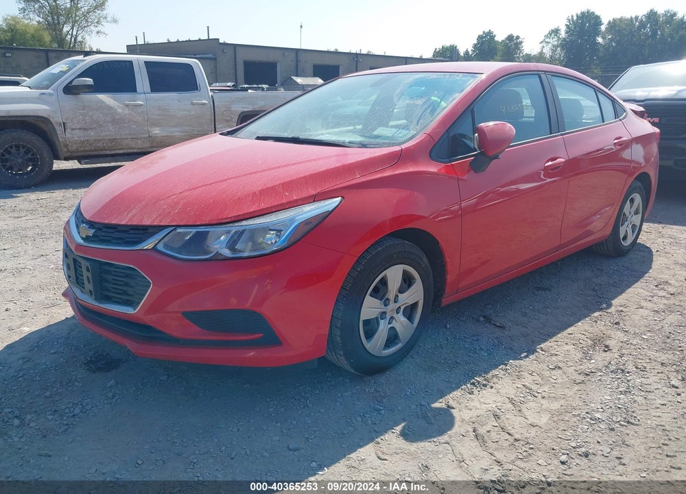 2017 CHEVROLET CRUZE LS AUTO VIN: 1G1BC5SM8H7234685