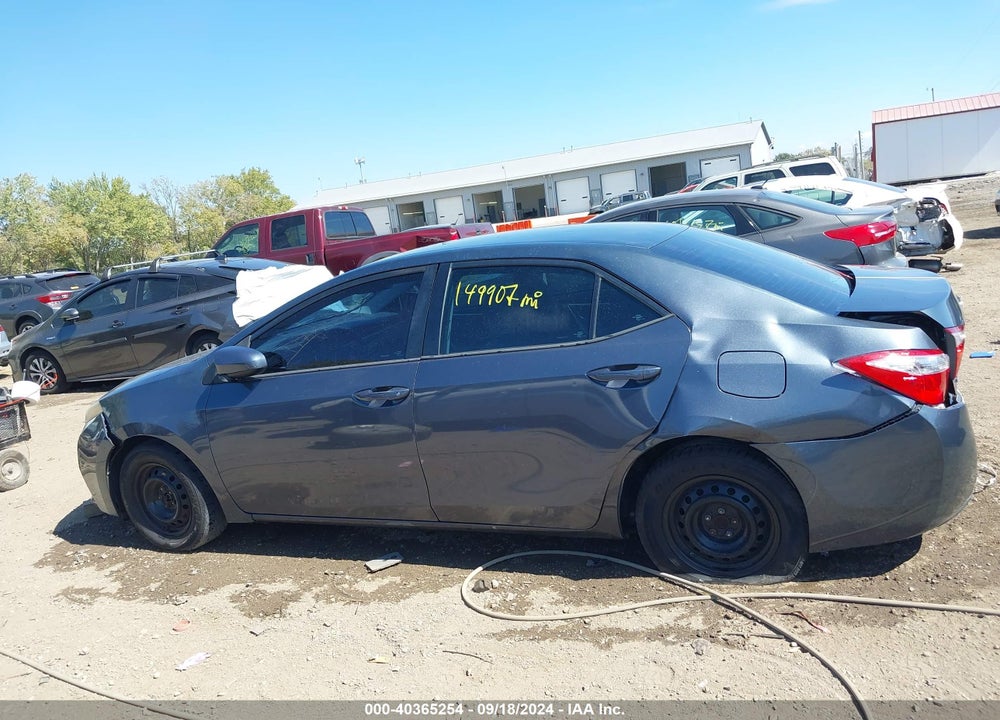 2015 TOYOTA COROLLA L VIN: 5YFBURHE6FP364293