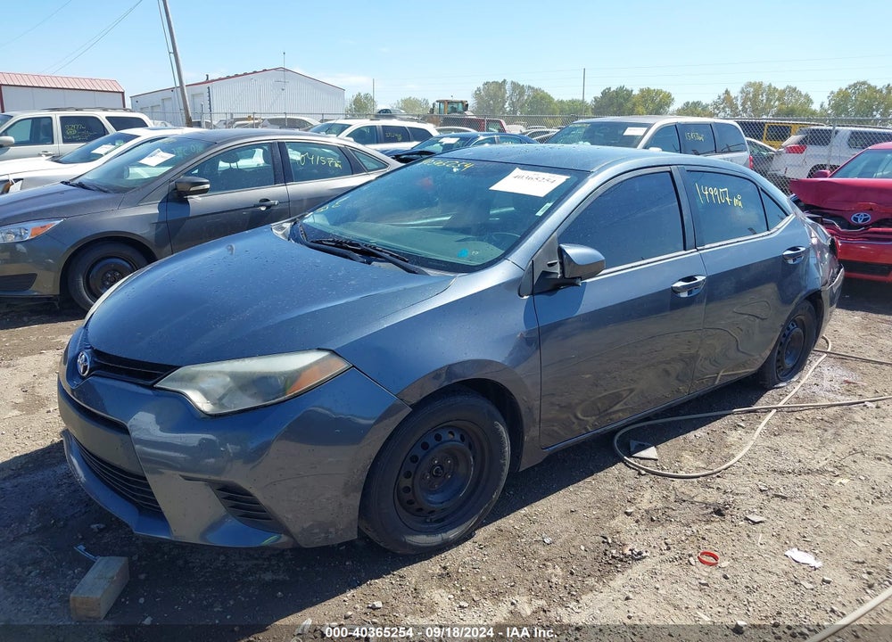 2015 TOYOTA COROLLA L VIN: 5YFBURHE6FP364293