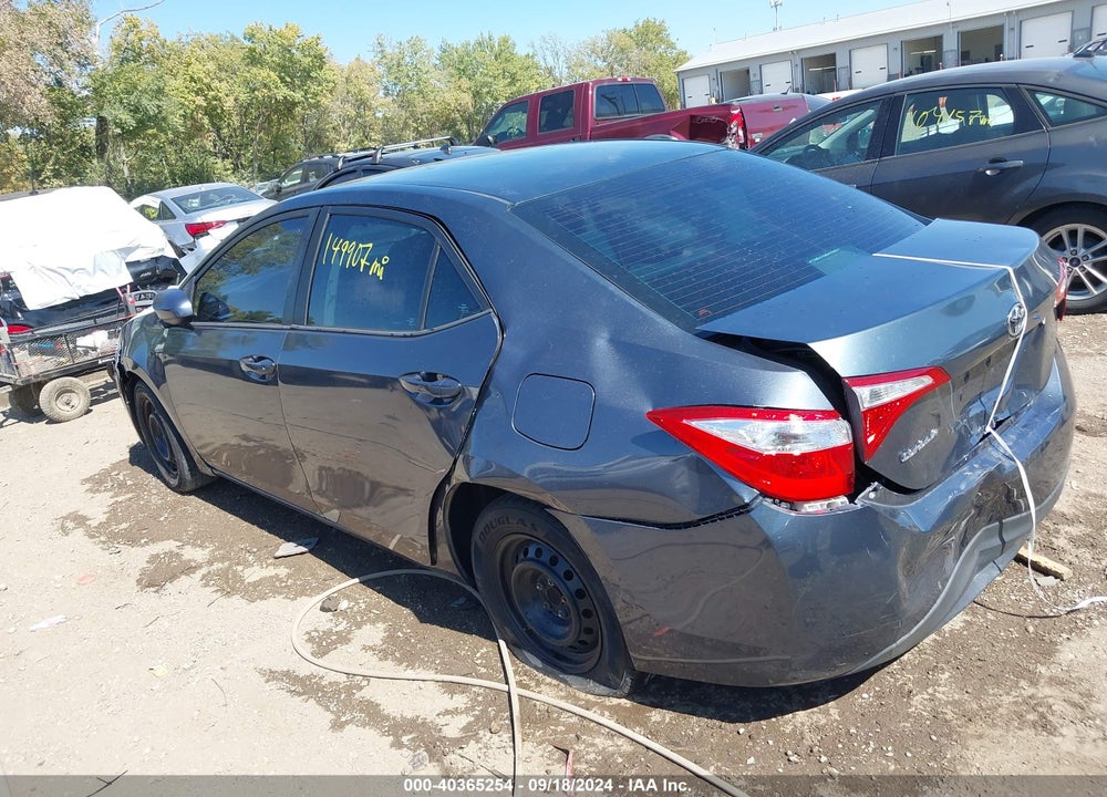 2015 TOYOTA COROLLA L VIN: 5YFBURHE6FP364293