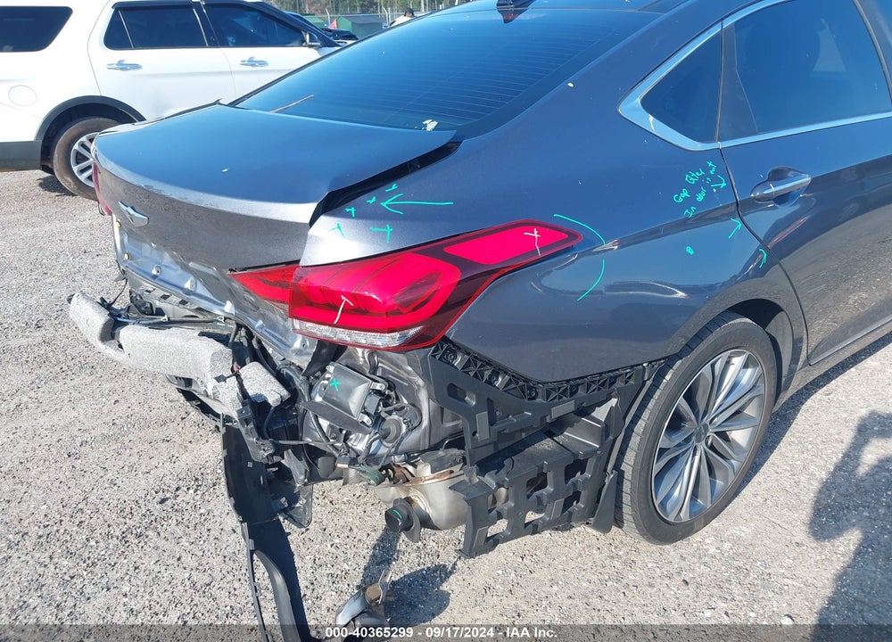2016 HYUNDAI GENESIS 3.8 VIN: KMHGN4JEXGU106181