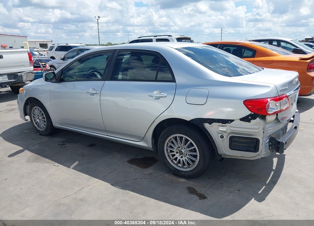 2011 TOYOTA COROLLA LE VIN: JTDBU4EE4BJ108692