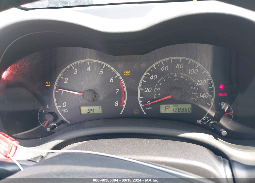 2011 TOYOTA COROLLA LE VIN: JTDBU4EE4BJ108692