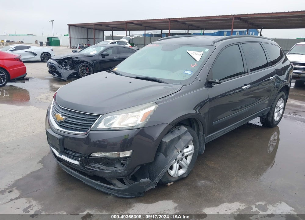 2015 CHEVROLET TRAVERSE LS VIN: 1GNKRFKD7FJ218898