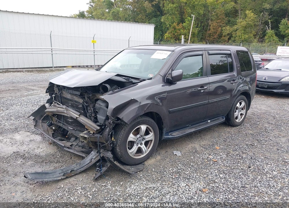 2012 HONDA PILOT EX-L VIN: 5FNYF4H59CB056095