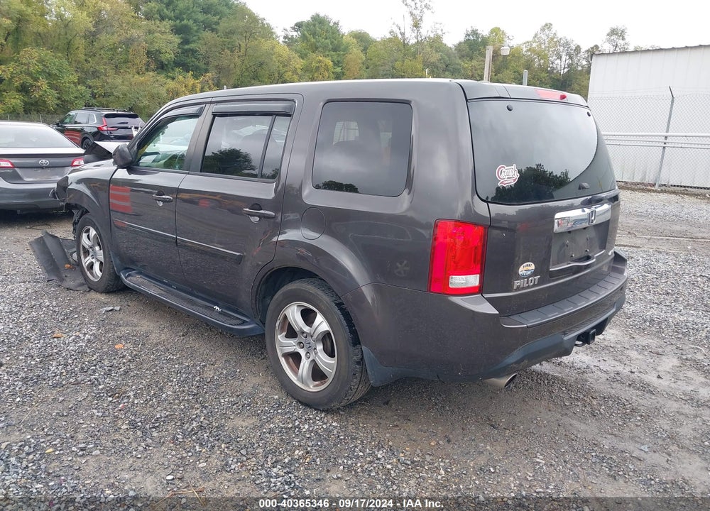 2012 HONDA PILOT EX-L VIN: 5FNYF4H59CB056095